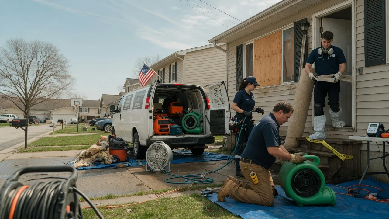 Water Damage Restoration in Leedey, OK near me
